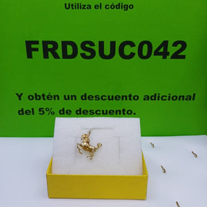 K1 2,10 GRMS 14 K ESPECIFICACIONES COMPLEMENTARIAS DIJE CABALLO (SEMINUEVO)