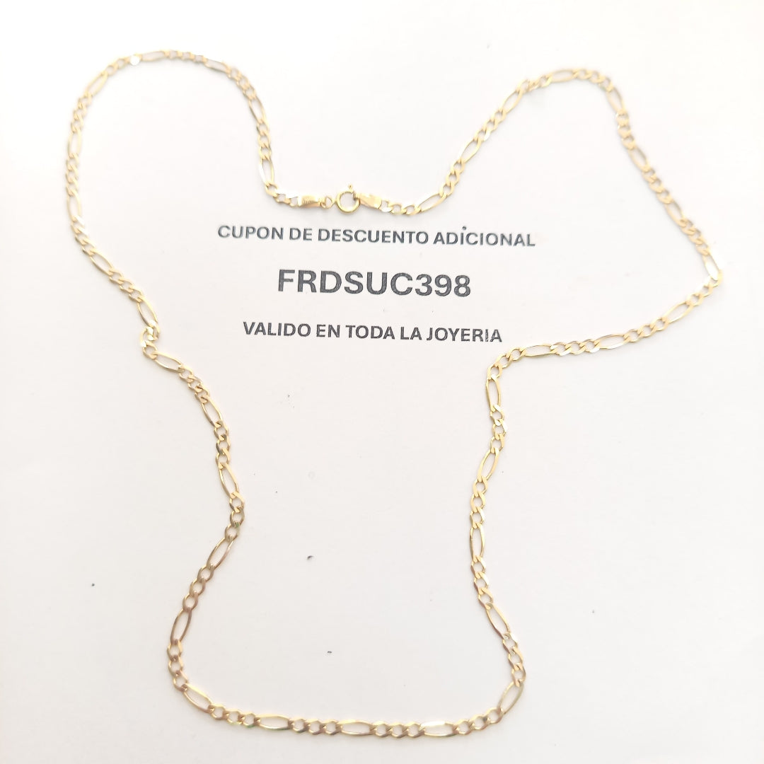 CADENA ORO 14 K 3.9 GRMS (SEMINUEVO)