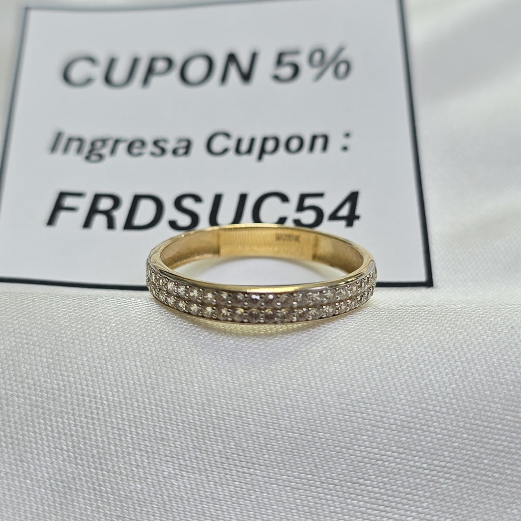 ANILLOS DAMA ORO 14K 1.6 (NUEVO)