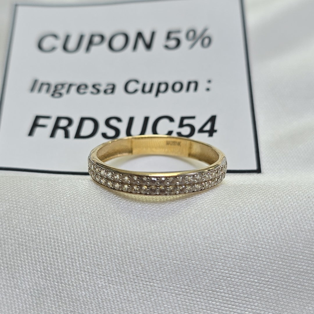 ANILLOS DAMA ORO 14K 1.6 (NUEVO)