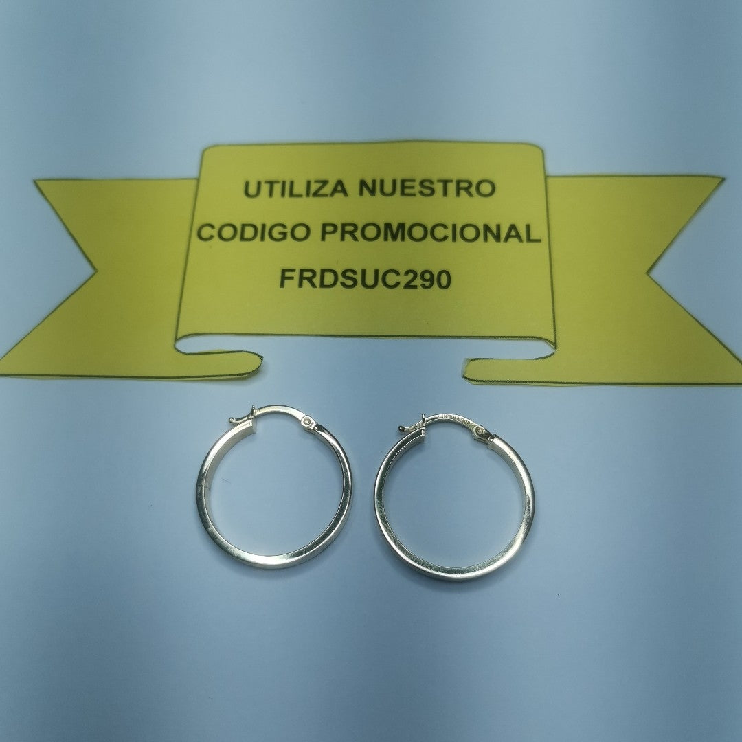 ARETES PAR ORO 14 K 2.1 GRMS (SEMINUEVO)