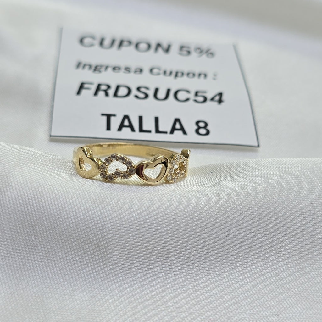 ANILLOS DAMA ORO 14K 1.7 (NUEVO)