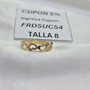 ANILLOS DAMA ORO 14K 1.7 (NUEVO)