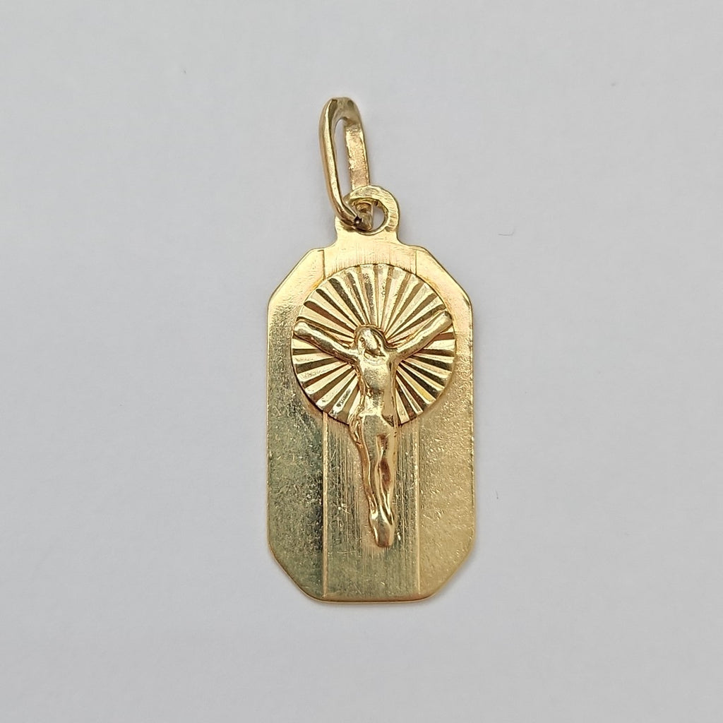 MEDALLA RELIGIOSA ORO 14 K 2.9 GRMS (SEMINUEVO)
