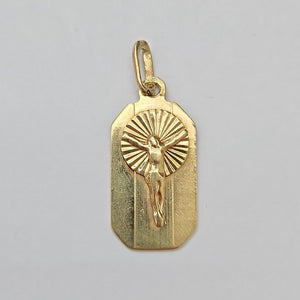 MEDALLA RELIGIOSA ORO 14 K 2.9 GRMS (SEMINUEVO)