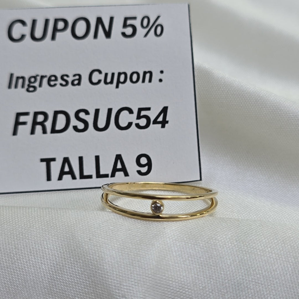 ANILLOS DAMA ORO 14K 1.7 (NUEVO)