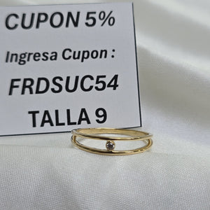 ANILLOS DAMA ORO 14K 1.7 (NUEVO)