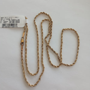 CADENA ORO 10 K 3.2 GRMS (SEMINUEVO)