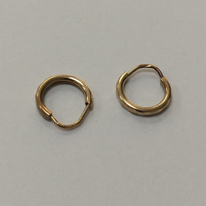 ARRACADAS PAR ORO 10 K 0.5 GRMS (SEMINUEVO)
