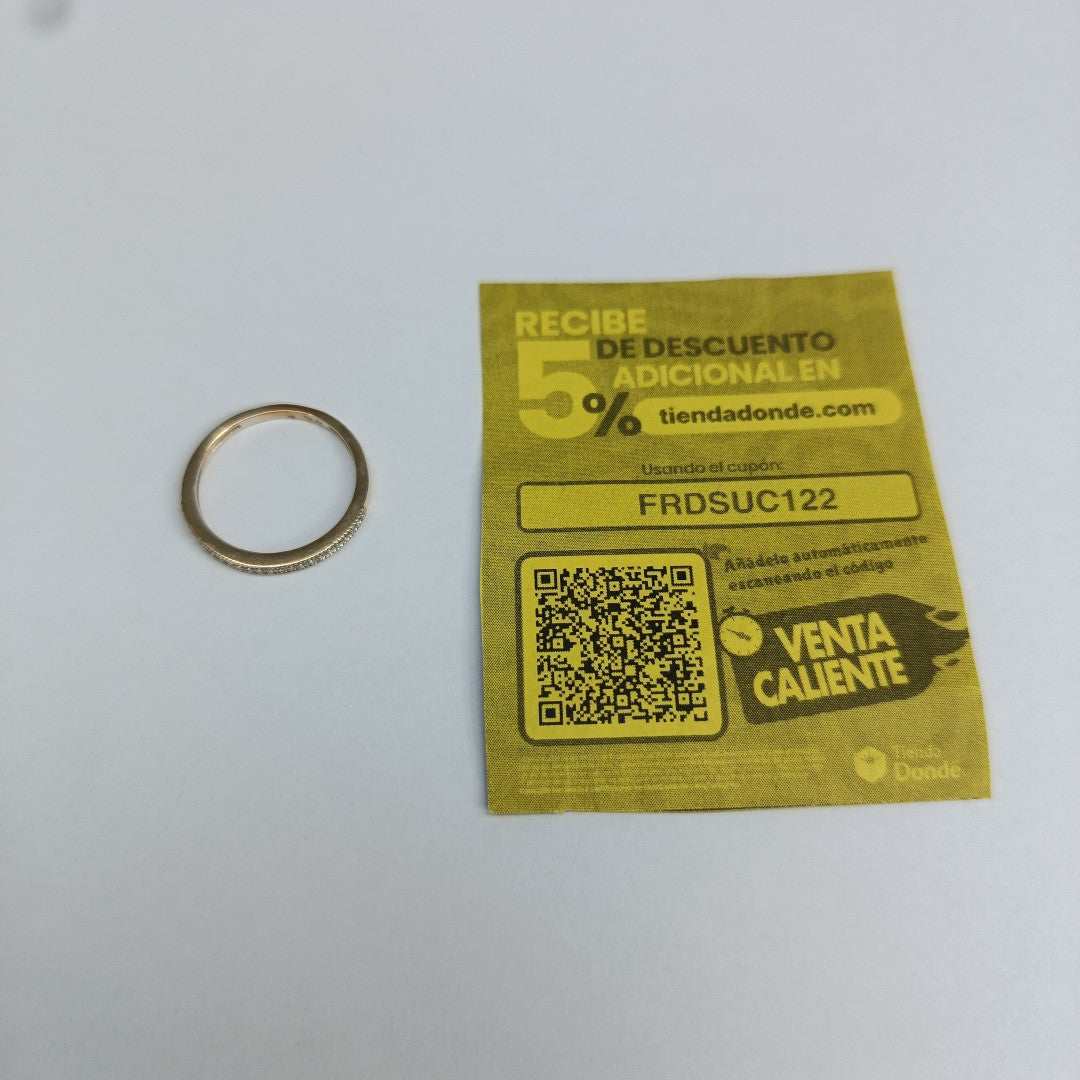 ANILLITO ORO 10 K 1.3 GRMS (SEMINUEVO)