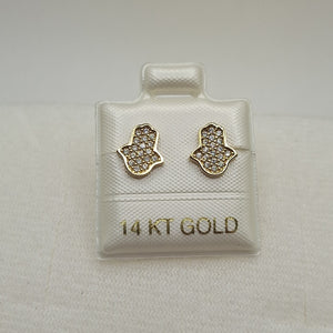 BROQUELES ORO 14K 1.3 (NUEVO)