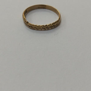 ANILLO ORO 14 K 1.7 GRMS (SEMINUEVO)