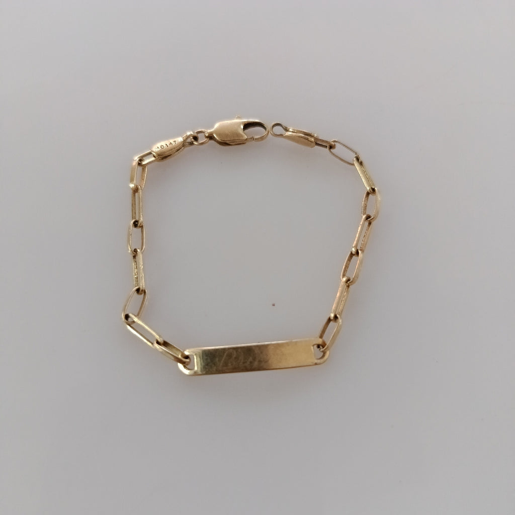 ESCLAVA ORO 14 K 2,70 GRMS (SEMINUEVO)