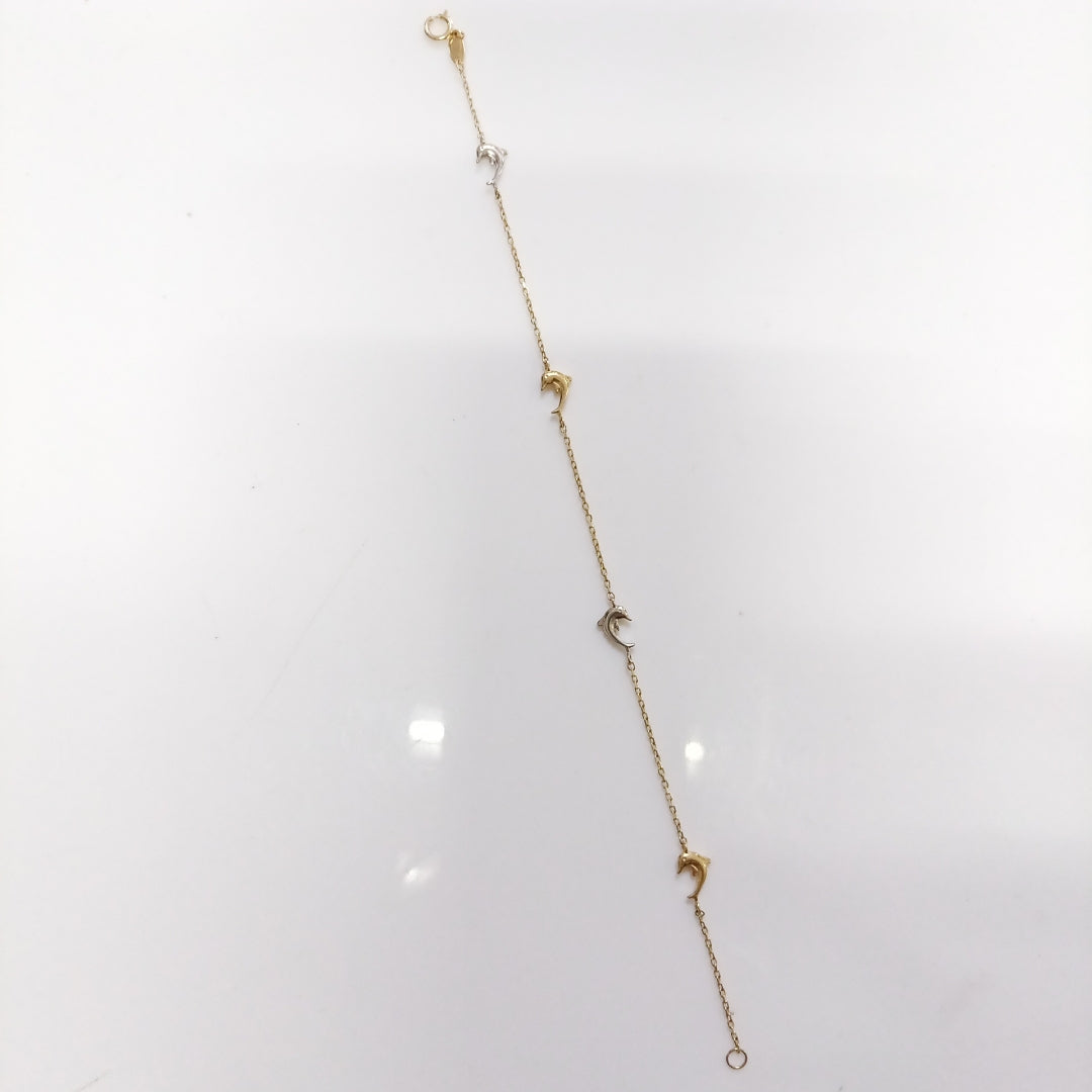 PULSERAS DAMA ORO 14K 1.5 (NUEVO)