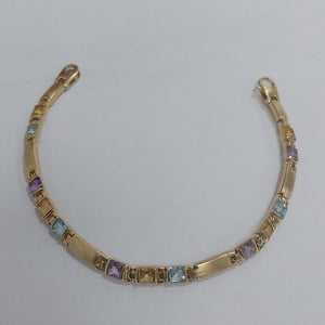 PULSERA ORO 14 K 11.2 GRMS (SEMINUEVO)