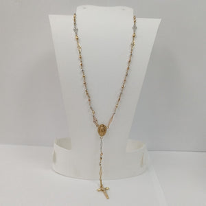ROSARIO ORO COMBINADO 14 K 10.6 GRMS (SEMINUEVO)