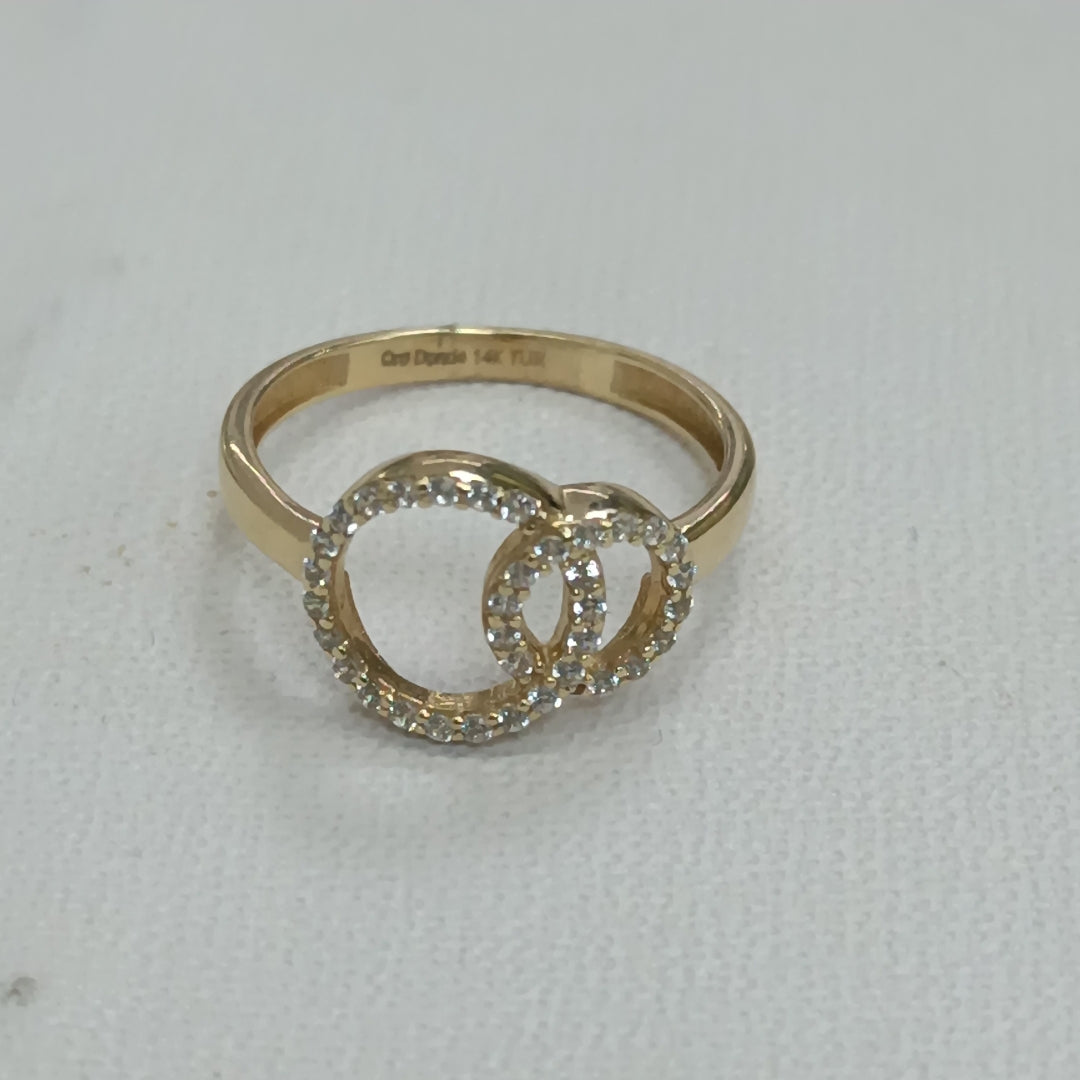 ANILLOS DAMA ORO 14K 1.9 (NUEVO)
