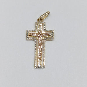 CRUCIFIJO ORO 14 K 1.1 GRMS (SEMINUEVO)