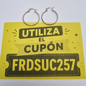 ARRACADAS PAR ORO 10 K 2.3 GRMS (SEMINUEVO)