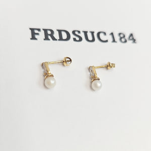BROQUELES PAR ORO 14 K 0.6 GRMS (SEMINUEVO)