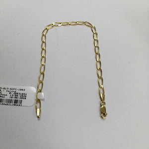 PULSERA ORO 14 K 4.6 GRMS (SEMINUEVO)