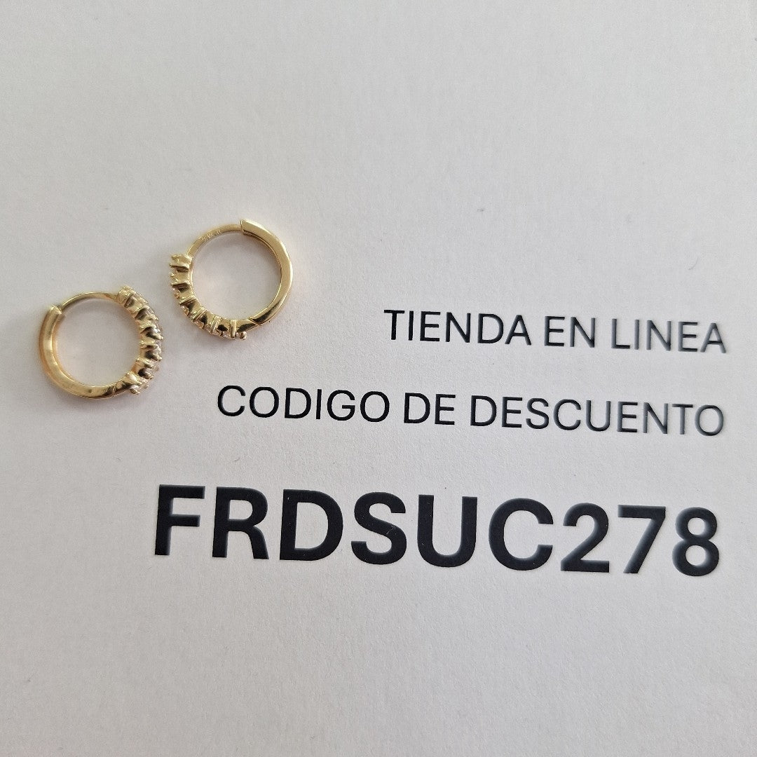 HUGGIES ORO 14K 1.6 (NUEVO)