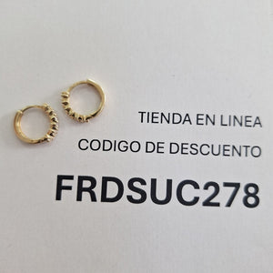 HUGGIES ORO 14K 1.6 (NUEVO)