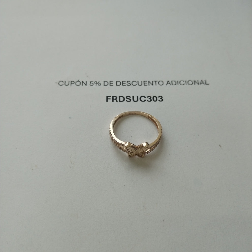 ANILLOS DAMA ORO 14K 2 (NUEVO)