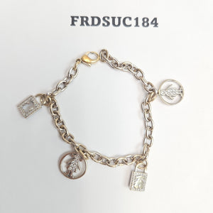 PULSERA ORO BLANCO 14 K 11.7 GRMS (SEMINUEVO)