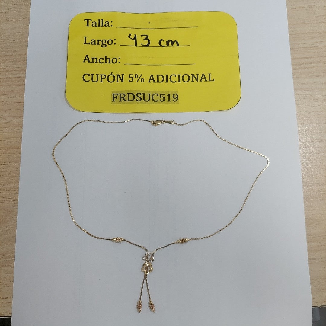 GARGANTILLA ORO 14 K 4.6 GRMS (SEMINUEVO)