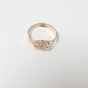 ANILLO ORO 8 K 1,60 GRMS (SEMINUEVO)