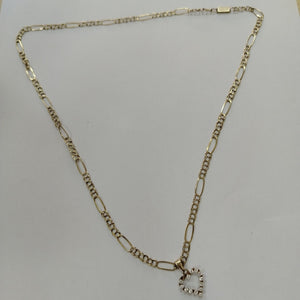 CADENA, DIJE ORO 10 K 5.5 GRMS (SEMINUEVO)