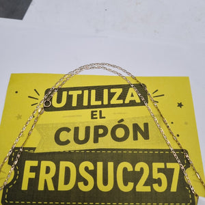 CADENA ORO 10 K 1.6 GRMS (SEMINUEVO)