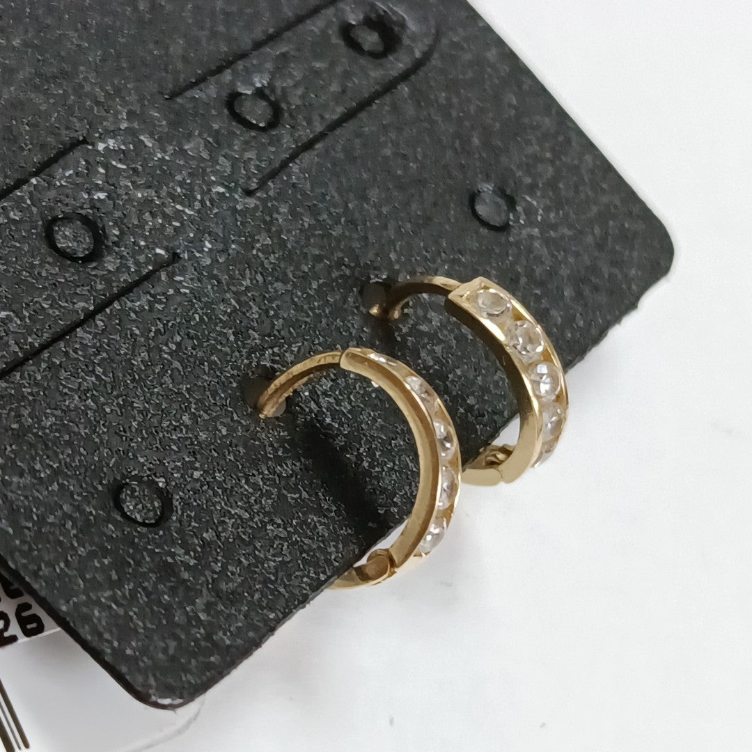 ARRACADAS PAR ORO 10 K 0.7 GRMS (SEMINUEVO)