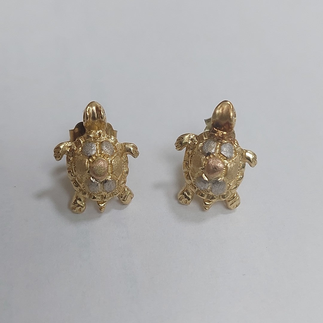 ARETES PAR ORO 14 K 3.3 GRMS (SEMINUEVO)