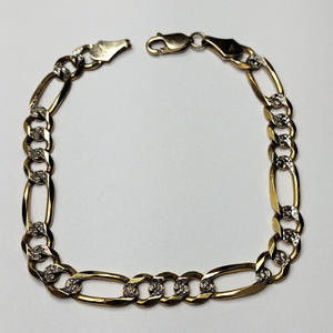 PULSERA ORO 14 K 13.7 GRMS (SEMINUEVO)