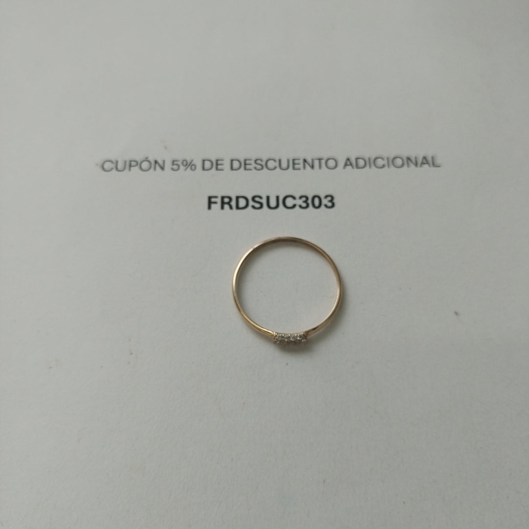 ANILLOS DAMA ORO 14K 0.6 (NUEVO)