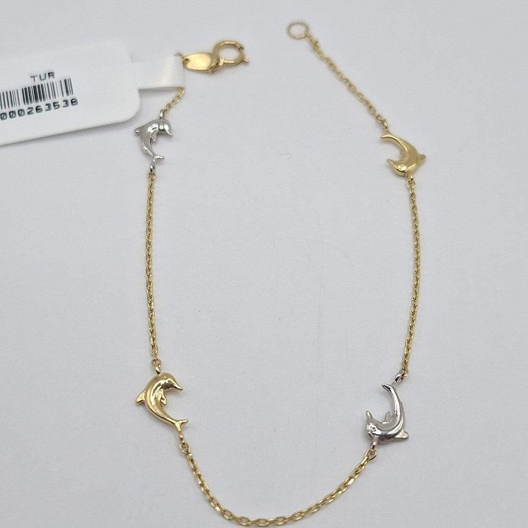 PULSERAS DAMA ORO 14K 1.5 (NUEVO)