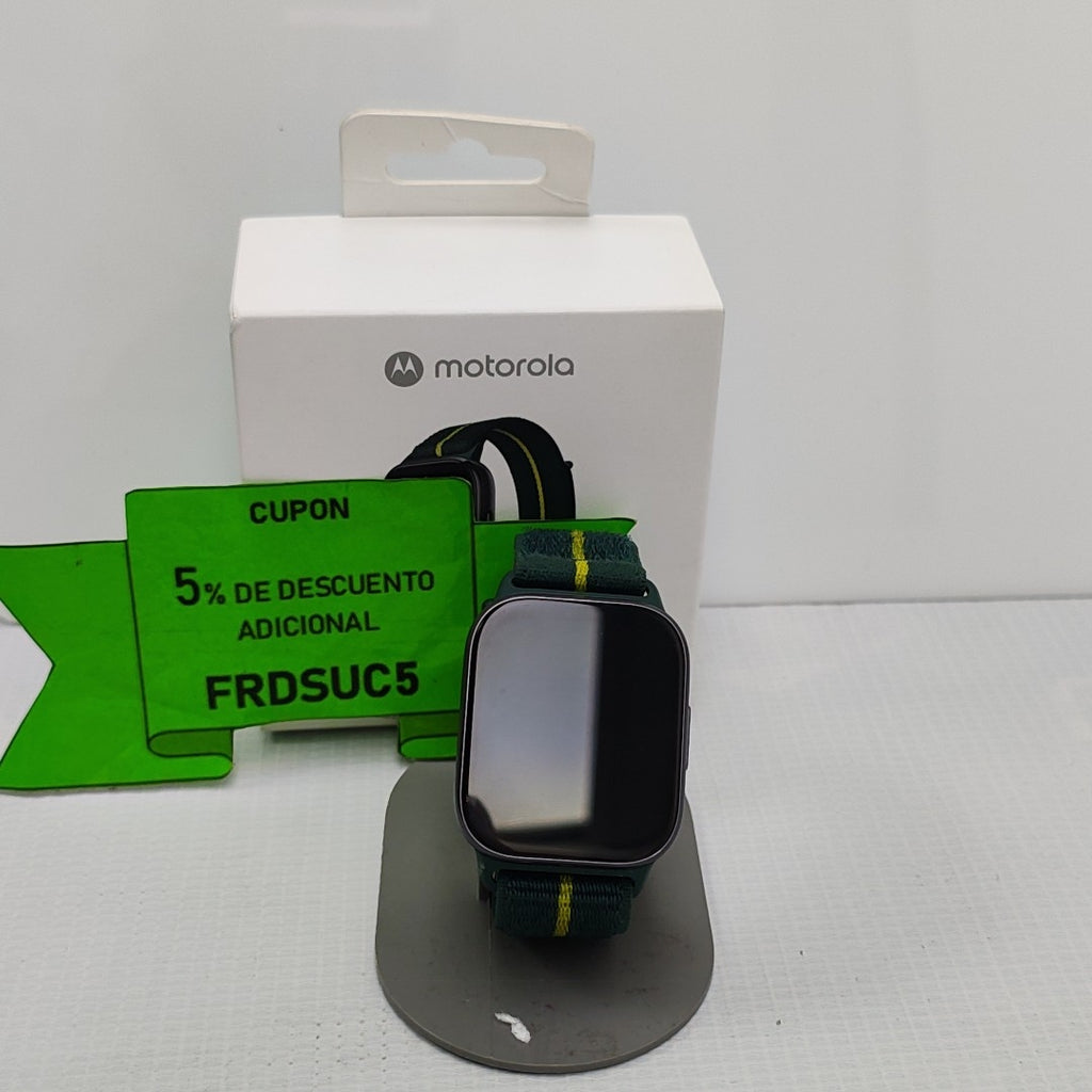 SMARTWATCH MOTOROLA MOTO WATCH FIT 49 MM BLUETOOTH (SEMINUEVO)