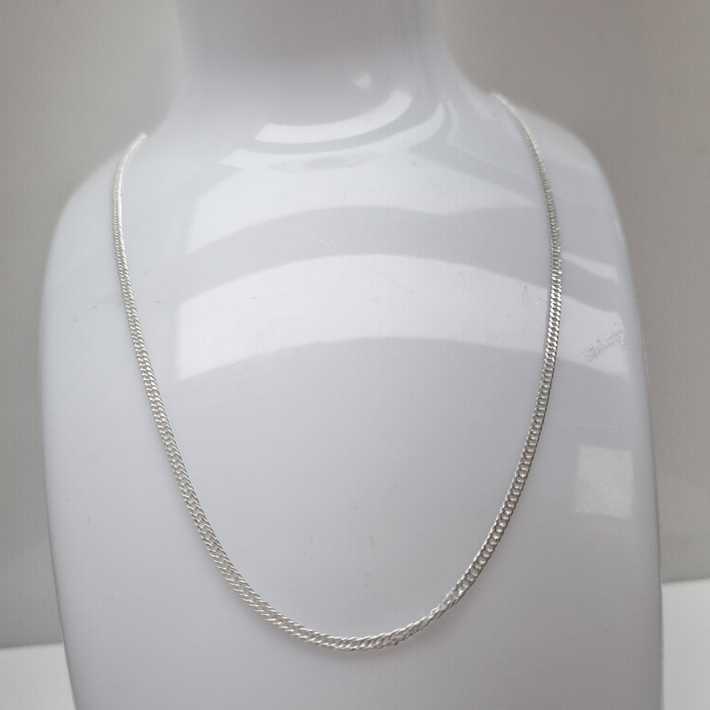 CADENA BARBADA PLATA .925 50 CM 4.12 GR (NUEVO)