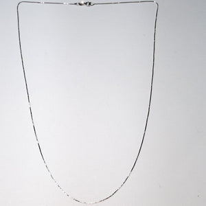 CADENA ORO BLANCO 14 K 0.9 GRMS (SEMINUEVO)
