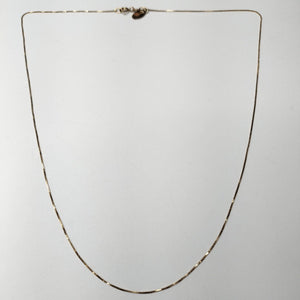 CADENA ORO 14 K 1.2 GRMS (SEMINUEVO)
