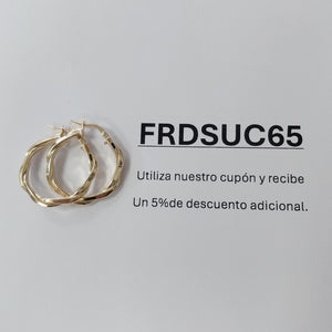 ARRACADAS ORO 14K 2 (NUEVO)