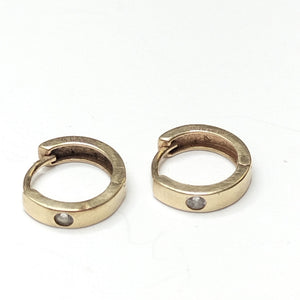 ARRACADAS PAR ORO 14 K 1.1 GRMS (SEMINUEVO)