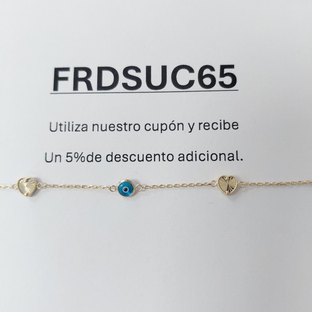 PULSERAS DAMA ORO 14K 1.5 (NUEVO)