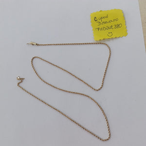 CADENA ORO 14 K 7,40 GRMS (SEMINUEVO)