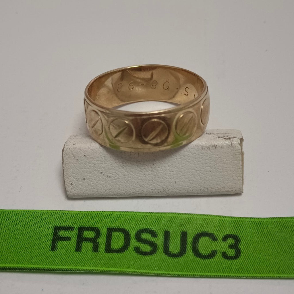 ANILLO ORO 14 K 7 GRMS (SEMINUEVO)
