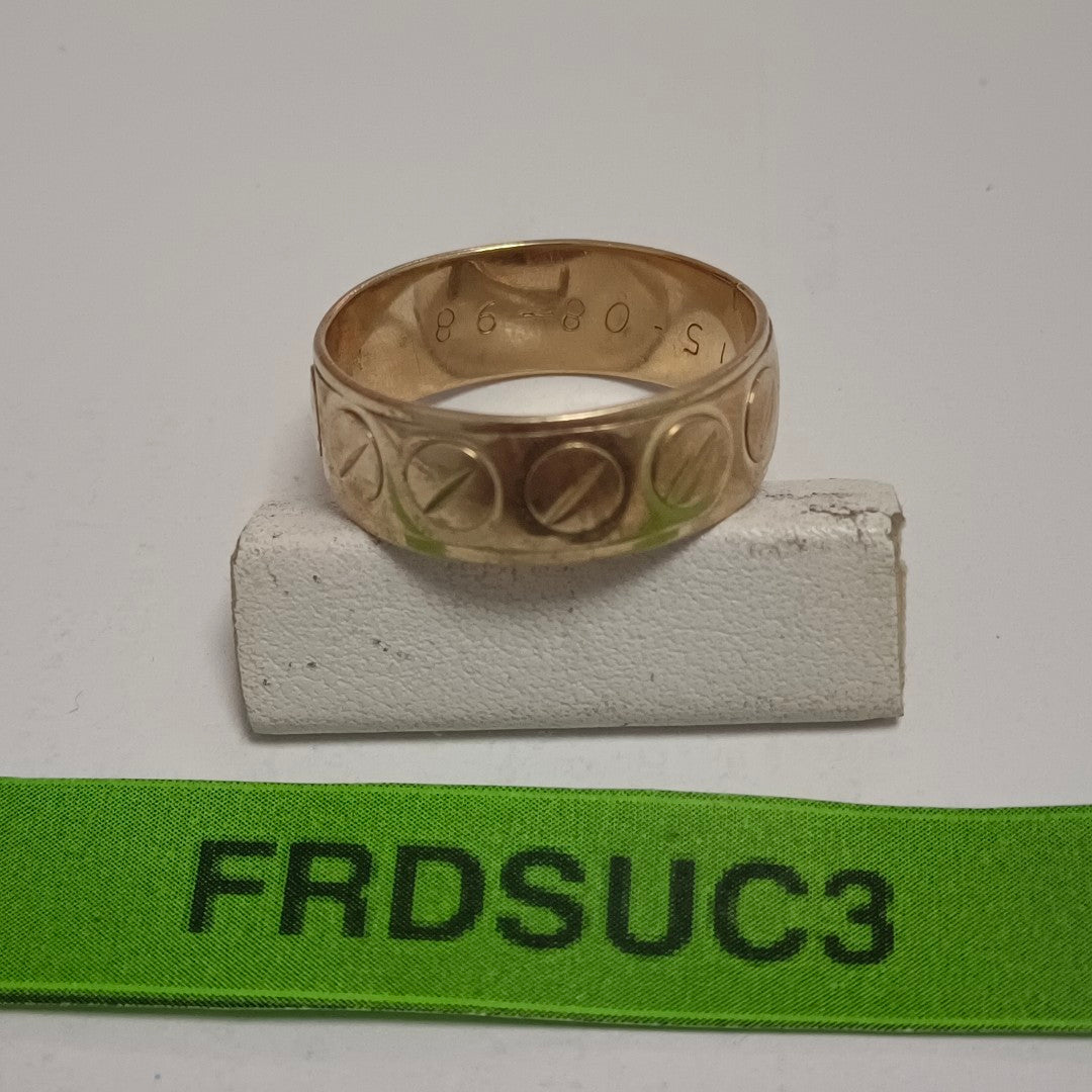 ANILLO ORO 14 K 7 GRMS (SEMINUEVO)