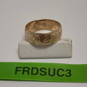 ANILLO ORO 14 K 7 GRMS (SEMINUEVO)