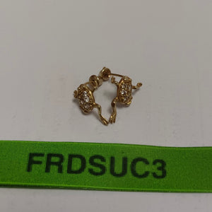 ARETES PAR ORO 14 K 0,90 GRMS (SEMINUEVO)